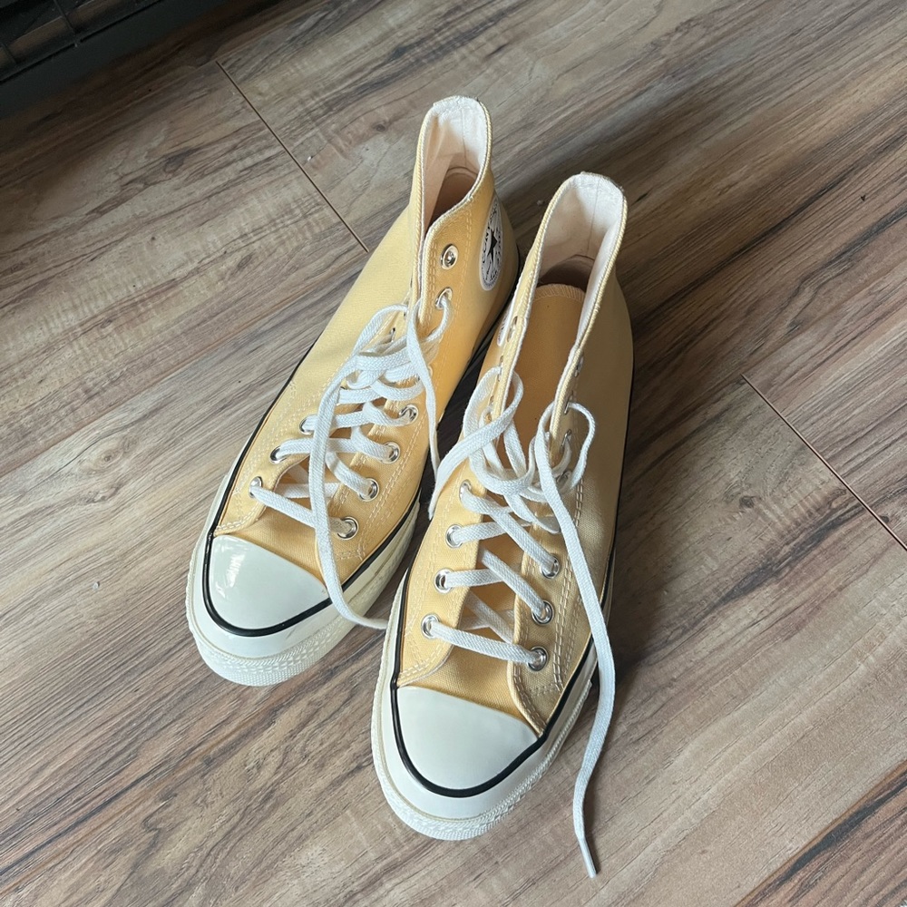 Yellow Converse